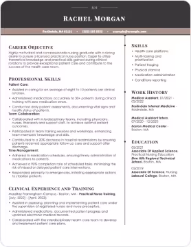 right resume template