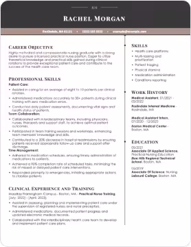 right resume template